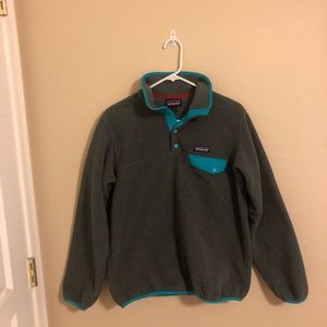 Patagonia button-up fleece jacket